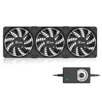 TEUCER 3000RPM 120MM Large Air Volume 220V Btc Mining Machine Workstation Cabinet Server Case Cooling System Fan with Adapter