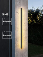Outdoor waterproof wall lamp LED  strip background wall lamp stair garden lamp living room bedroom bedside ip65 wall lights