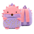 Cute Cartoon Animal Plush Backpack Soft Children Kindergarten Schoolbag Toddler Travel Bag Gift For Girls Boys