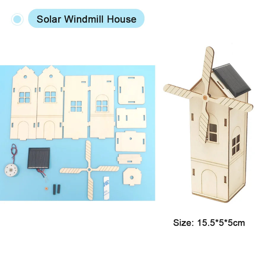 DIY Physical Model Science Experiment Educational Toy Handmade Small Production Assembly Craft Technology Project for School Kid