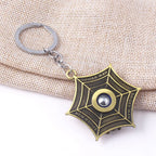 Cartoon Spider Blade Keychain Creative Key Ring Key Chain Jewelry Handsome for Movie Fans Woman Man Handsome Gifts