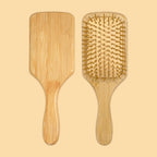 Natural Bamboo Air Cushion Hair Brush with Gift Box - Wooden Massage Comb for Smoothing Detangling Anti-Static Hair Care