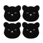 4PCS Bear Shape Laundry Balls Lint Catcher Reusable Pet Hair Remover Cleaning Sponge for Clothes Sofa Cat Dog Home House