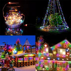 TUYA USB LED String Christmas Lights WS2812B RGBIC Light WIFI Full Color Addressable Individually LED Fairy String For Home