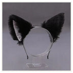 Lolita Animal Cat Fox Ear Hair Hoops Cosplay Girls Halloween Anime Headbands Headwear Hair Accessories
