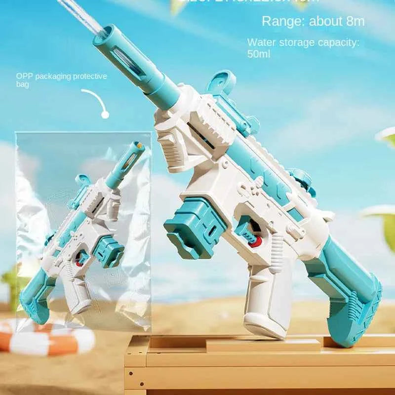 Summer Water Gun M416 non Electric Pistol High-pressure Full Automatic Shooting Water Beach Toy Gun For kid Children Boys Girls