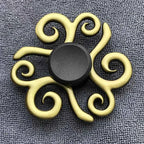 New Bronze Metal Alloy Fidget Spinner R188 Mute Bearing Hand Spinner Fingertip Gyro Stress Relief Toys For Kids Adult