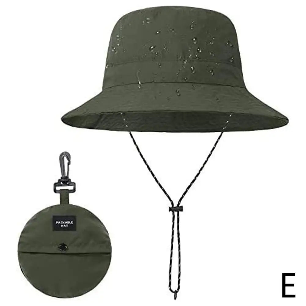 Outdoor Fisherman Hat Women Summer Sun Anti-UV Protection Camping Hiking Mountaineering Caps Men's Panama Fishing Bucket Hat