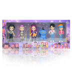 HOT Anime Kpops Demon Hunters Figure Rumi Zoe Mira anime polyvinyl chloride character collection desktop trinkets Childrens gift