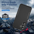 Military Grade Cases for Samsung Galaxy S25 FE S22 S23 S26 Plus S24 FE Ultra Edge A57 A17 A54 A16 5G A56 A55 A35 A15 Armor Case
