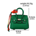 Mini Bag Pendant Small Keychain Case Accessory Family Mini Earphone Bag Accessories Pendant Key Chain Decoration Gift