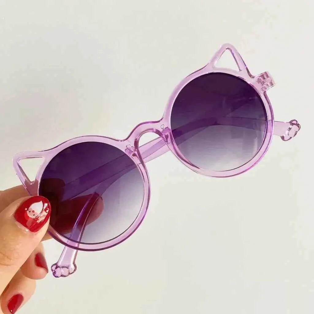 Kids Animal Cartoon Ear UV400 Sunglasses for Boys & Girls