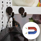 Heavy Duty Strong Magnetic Towel Hook Bathroom Kitchen Kitchen Utensil Hanger Fridge Front Hooks 1/2/4pcs