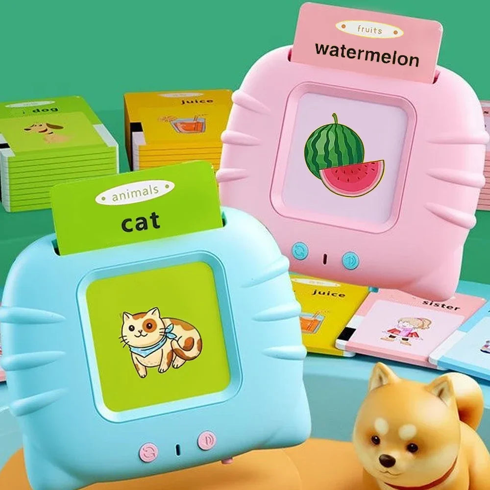 Talking Flash Cards Early Learning Educational Toy for Preschool Kids