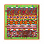 High Quality Skull Chimpanzees Print Cashew Hip Hop Cotton Square Bandana Scarf Riding Headband Paisley Gifts For Men Unisex