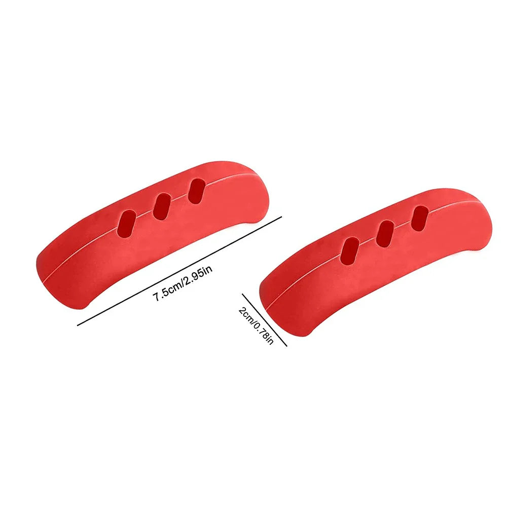 2PCS Silicone Pan Handle Cover – Heat Resistant Non-Slip Grip Sleeve