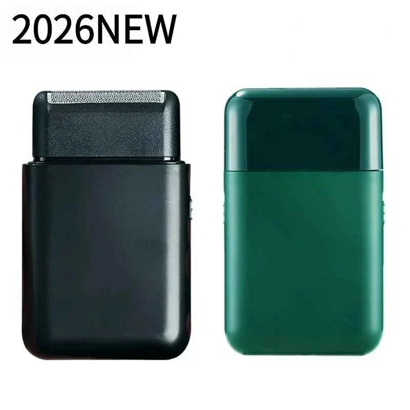 New Electric Shaver Professional Beard Trimmer Razor Portable Mini Shaver Reciprocating Shaving Blade USB Charge for Men