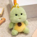 Stuffed Animal Animal Plush Pendants Elephant Dinosaur Hanging Ornament Panda Sloth Keychain Cartoon Rabbit Duck
