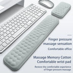 Keyboard Mouse Wrist Rest Pad Memory Foam Hand Rest Support Support Ergonomic Wrist Cushion Pad Memory Foam For Notebook Laptops
