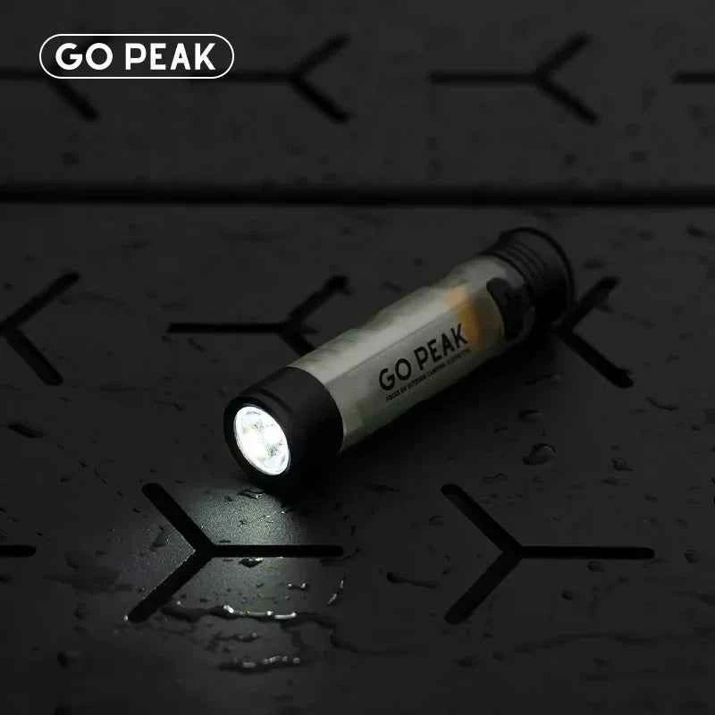 GOPEAK Pocket Mini Flashlight Outdoor Key Clip Cap Ambient Led Long Endurance Disaster Relief Emergency 5050 Small Light