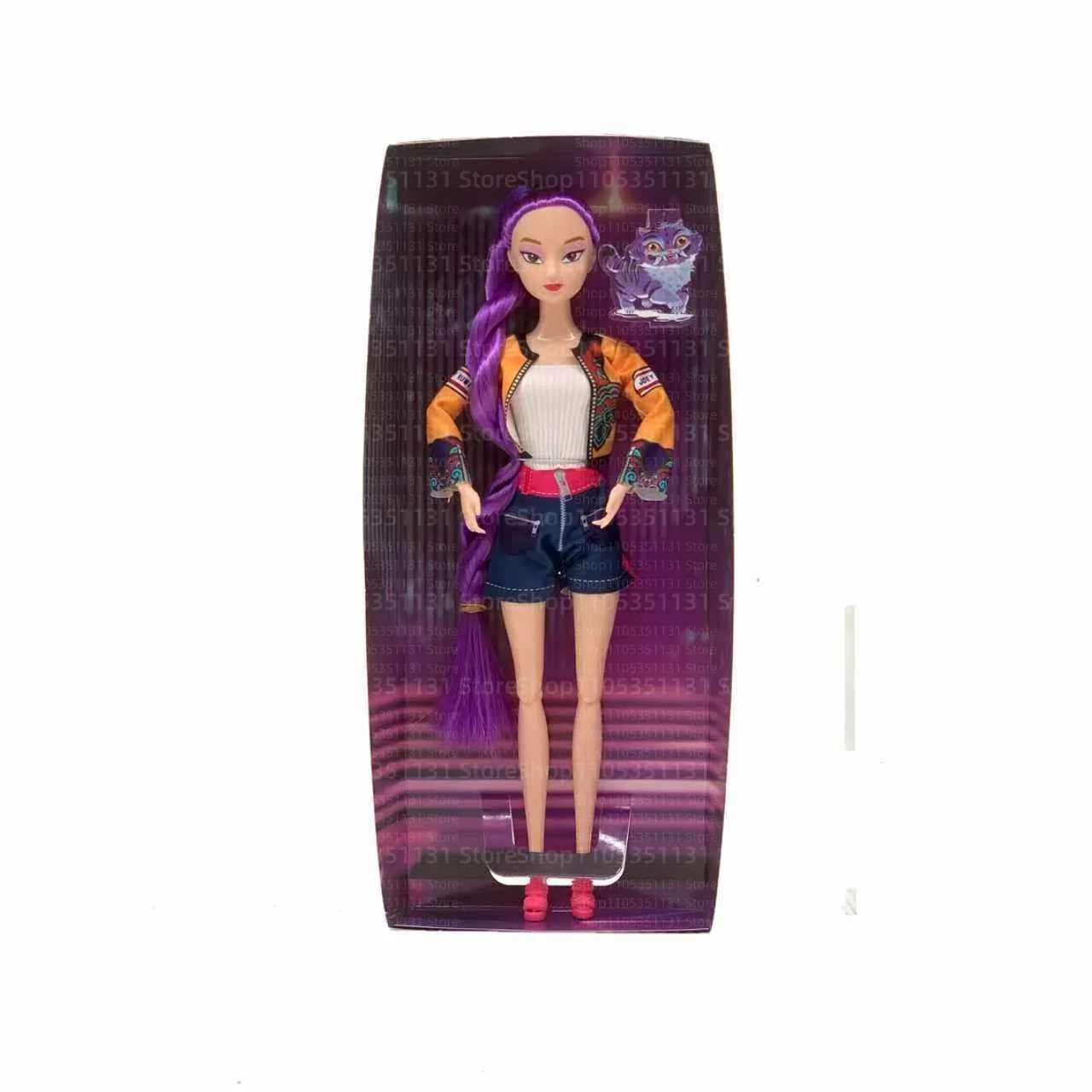 Kpop Anime Vinyl Doll Set – Rumi Mira Zoey Articulated Toy
