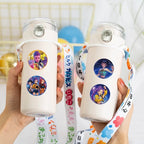 500Pcs/Roll Popular Anime  K-Pop Stickers Tiger Theme DIY Waterproof Decals for Scrapbook Phone Luggage Skateboard Laptop Decor