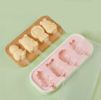 Popsicles Molds Kids Baby Cute Shapes Silicone Mini Popsicle Molds BPA Free Reusable Ice Cream Mold Popsicle Maker Homemade Set