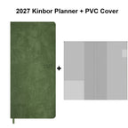 Kinbor 2027 Weekly Planner Pocket Size Notebook Week Plan Notepad Schedule Planning Book Punch Efficiency Manual Daily Writing