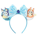 Nieuwste Mickey Mouse Oren Hoofdband Kid Adult Festival Party Pailletten Strik Haarband Vrouwen Baby Girl Party Haar Accessories