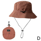 Outdoor Fisherman Hat Women Summer Sun Anti-UV Protection Camping Hiking Mountaineering Caps Men's Panama Fishing Bucket Hat