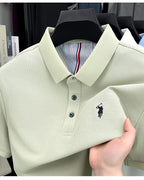 Men's 100% Cotton Polo Shirt – Short Sleeve Casual Golf & Business Shirt