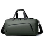 Sports Gym Bag, Large Capacity Handbag,Portable Travel Duffel Bag, Multi-compartment with Shoes Storage,Perfect for Vacation,Gym