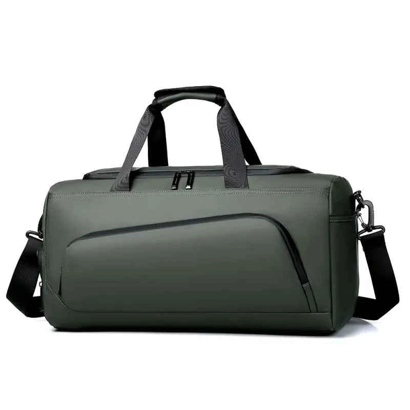 Sports Gym Bag, Large Capacity Handbag,Portable Travel Duffel Bag, Multi-compartment with Shoes Storage,Perfect for Vacation,Gym