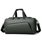 Sports Gym Bag, Large Capacity Handbag,Portable Travel Duffel Bag, Multi-compartment with Shoes Storage,Perfect for Vacation,Gym