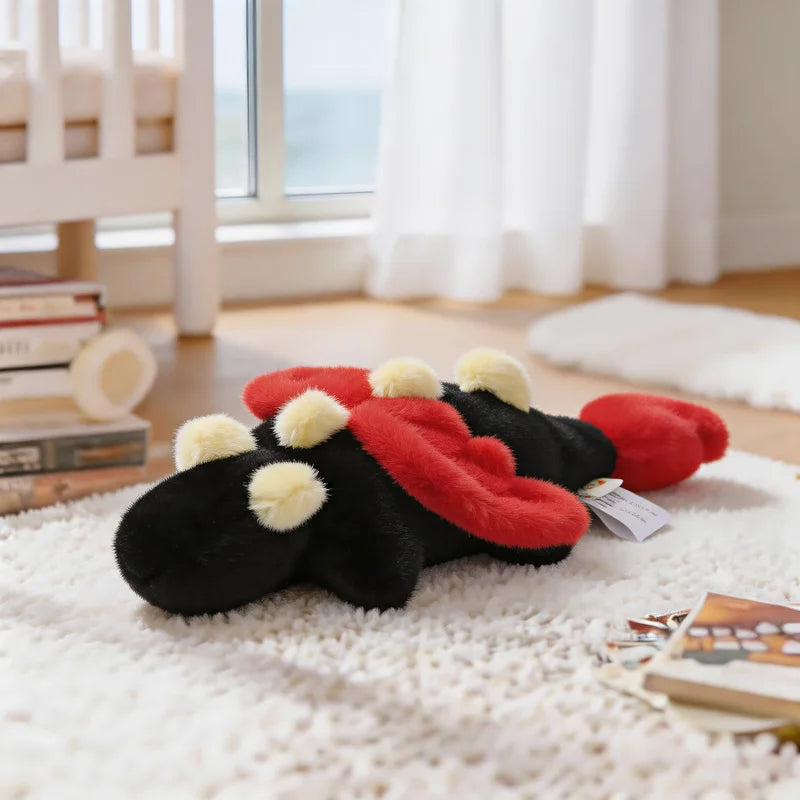 12 Colors 25cm 33cm Cute Fly Dargon Plush Toy Creative Colorful Dargon Soft Doll Work Buddy Sleep Soothing Doll Children Gift