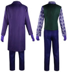 Men Clown Cosplay Costume Clown full set Coat Shirt Vest Tie Suit Outfits for Male Halloween Costumes