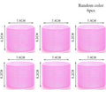 Hair Rollers Self Grip Hook Hair Curlers Heatless Roller Salon Dressing Curlers Jumbo Size Sticky Hair Styling Tools