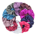 Satin Scrunchies Set for Women & Girls – 25/10/6 Pcs Elastic Hair Bands | Soft Silk Ponytail Holders & Fashion Hair Accessories