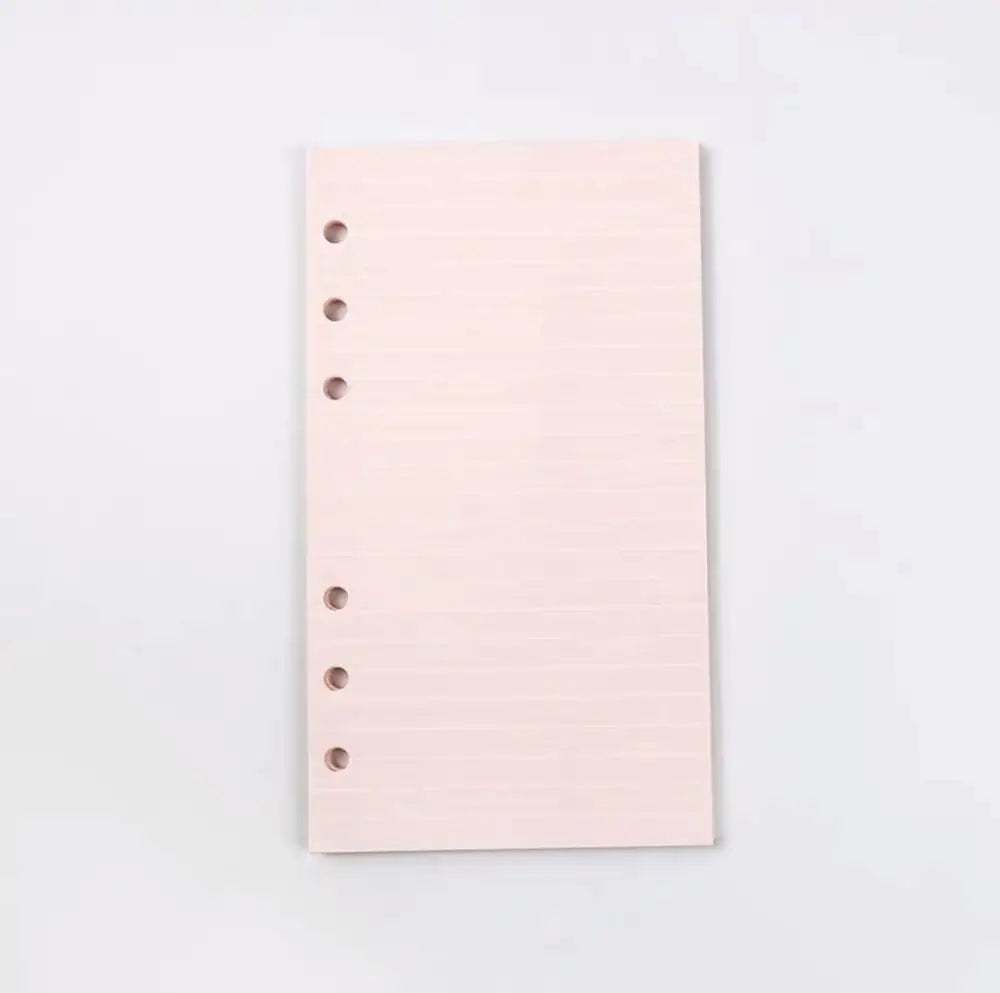 45 Sheets A5 A6A7 Loose Leaf Notebook Refill Spiral Binder Inner Page Weekly Monthly To Do Line Dot Grid Inside Paper Stationery