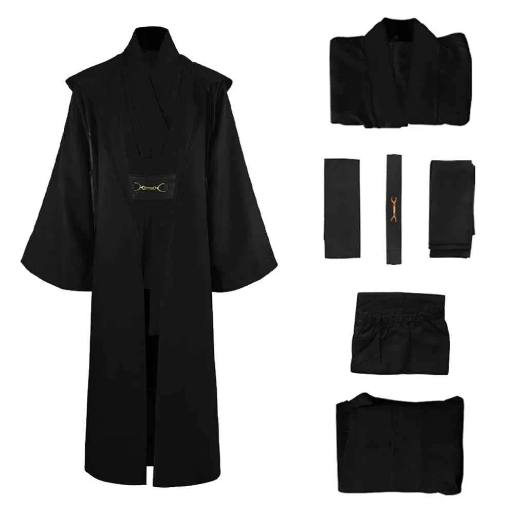 Obi-Wan Kenobi Jedi Cosplay Costume – Unisex Robe Set