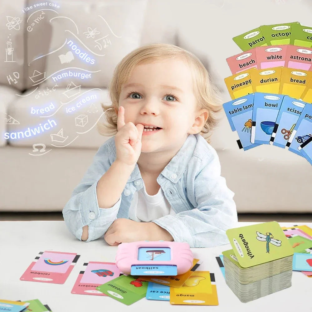 Talking Flash Cards Early Learning Educational Toy for Preschool Kids
