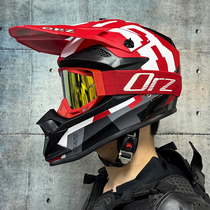 Motorcycle helmet motorcross off-road helmets ATV Dirtbike downhill racing helmet DOT capacete