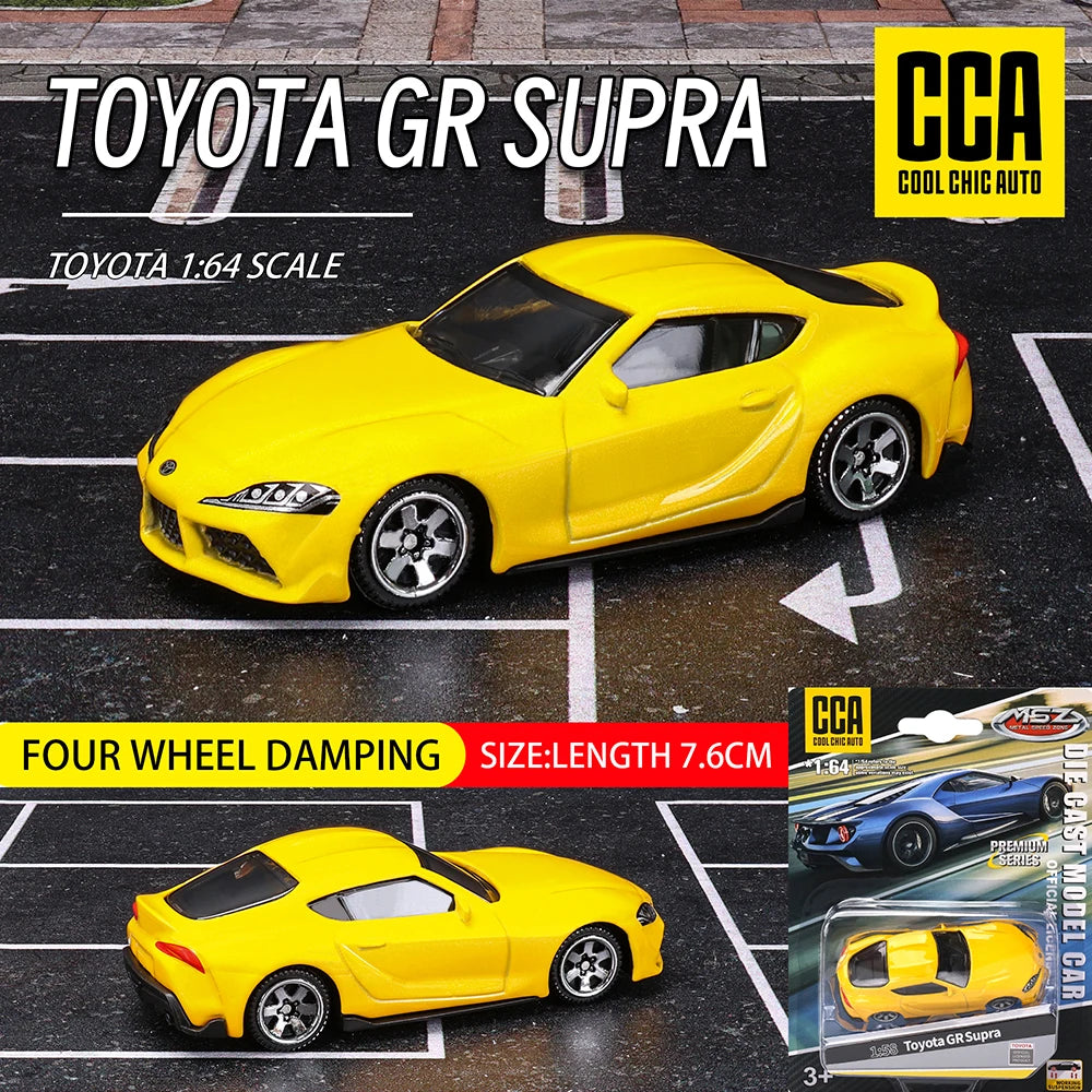 CCA 1:64 BMW M4 Z4 M850I M4 GT3 Exquisite Hanging Model Classic Car Static Car Model Alloy Die-Casting Car Model Collection Gift