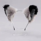 Lolita Animal Cat Fox Ear Hair Hoops Cosplay Girls Halloween Anime Headbands Headwear Hair Accessories