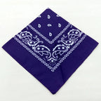 1/2/3/5PCs Unisex men women bandana hairband cowboy mens biker sports headwear wrist hairwrap single head wrap scarf