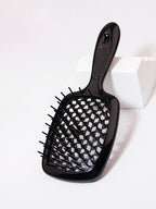 Tangled hair combed hair massage hairbrush hollowed out curly brush salon hairdresser hairdresser Special for real hair wigs