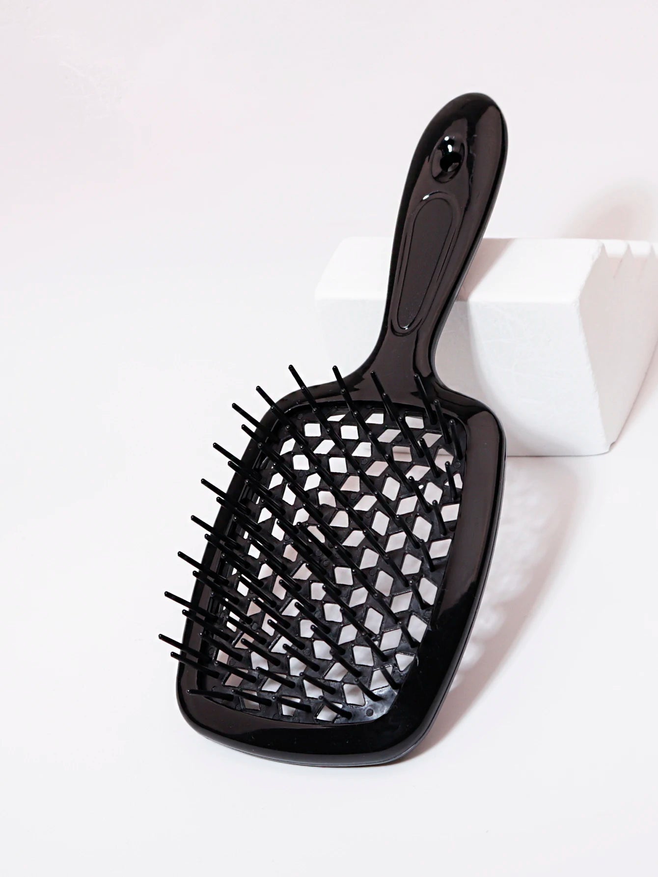 Tangled hair combed hair massage hairbrush hollowed out curly brush salon hairdresser hairdresser Special for real hair wigs