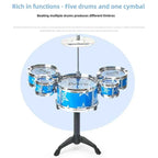 Kids Jazz Drum Set Musical Instrument Toy for Beginners