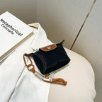 Hot Selling Exquisite Fashion Mini Handbag Wallet Simple Solid Color Ins Korean Style Storage Makeupbag Girl Women Birthday Gift