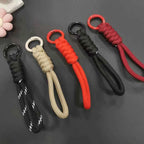 Paracord Braided Keychain Wrist Lanyard for Outdoor Everyday Carry